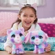 Интерактивный Гламурный щенок и котёнок на поводке furReal Walkalots Cotton Candy Pack Hasbro - изображение 7