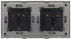 Двойная розетка 1DAL с З/К + Шторки, 2 подрозетника Белая (P157-STX2.WT) - изображение 3