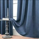Шторы портьера блэкаут Люкс 140x240 см 2 шт. Синий - изображение 2