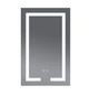 Зеркало Mixxus HARD MR07-50x80 с Led Touch, Anti-fog, диммером, регулятором яркости (MX9992) - изображение 4