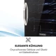 Холодильник для напитков KLARSTEIN Beersafe XL Onyx 60л (10032871) - изображение 6