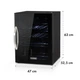 Холодильник для напитков KLARSTEIN Beersafe XL Onyx 60л (10032871) - изображение 7