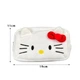 Пенал великий плюшевий Hello Kitty Чорний дитячий шкільний косметичка на блискавці Хеллоу Кітті - зображення 6