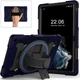 Протиударний чохол з обертальною 360° підставкою на планшет Samsung Galaxy Tab A8 10.5" SM-X200 SM-X205 Синій - зображення 1