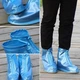 Бахилы уличные чехлы-дождевики для обуви Cover for rain shoes Синий - изображение 3