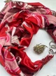 Дизайнерська хустка My Scarf "Серце красуні" прикрашена коралом - изображение 2