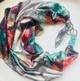 Дизайнерська хустка My Scarf "Райський острів" 90 на 90 см прикрашена корралом - изображение 1