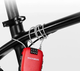 Zapięcie rowerowe Rockbros 32420981001 94 cm Red (5907769361722) - obraz 4
