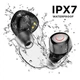 Беспроводные наушники Earbuds Pixus Storm TWS, IPX7, BT5.3, 55mAh, 300mAh, 7h, Black UA UCRF - изображение 4
