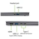 Ноутбук Acer Swift Go 14 SFG14-64 14" WUXGA OLED, AMD R7-350, 32GB, F1TB, UMA, Win11, сріблястий - зображення 5