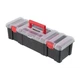Органайзер INTERTOOL BX-4043 18" 7 ячеек 6 съемных перегородок 46х16.5х12.2 см - изображение 2