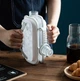 Силіконова форма для льоду на 17 кульок Переносна пляшка для льоду ICE CUBE TRAY 27.3х11.4х5.8 см Біла - зображення 7