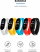 Комплект ремінців MRK для Xiaomi Mi Band 5/6 Bananas, п'ять ремінців + 5 металевих кнопок (mrk7536) - зображення 2