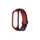Ремешок Nike style с металлической застежкой для фитнес-браслета Xiaomi Mi Band 4 и 3 Черный с красным (mrk3082) - изображение 8