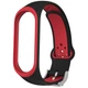Ремешок Nike style с металлической застежкой для фитнес-браслета Xiaomi Mi Band 4 и 3 Черный с красным (mrk3082) - изображение 9