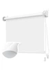 Ролета тканинна ROLLOTEX Umbra B.O. Mini 39х150 White-051 (733311) - изображение 1