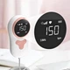 Доплер фетальний ультразвуковий для прослуховування серцебиття плоду Fetal Doppler, портативний детектор серцевого ритму малюка для вагітних з РК-дисплеєм на батарейках Білий з рожевим YSL-T505-White/Pink - зображення 6