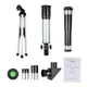 Астрономічний телескоп рефракційний професійний зі штативом F36050 діафрагма 50 мм фокусна відстань 360 мм максимальна потужність 90x - зображення 9