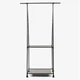 Пересувна підвісна вішалка для одягу на колесах The New Coat Rack 160 х 55 х 42 см до 20 кг - зображення 14