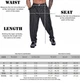 Штаны спортивные легкие Big Sam 1310 черные, размер M - изображение 4