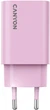 Мережевий зарядний пристрій Canyon OnCharge 30CL 1xPD Type-C 30W Pink (CNE-CHA30CLPK) - зображення 2