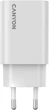 Мережевий зарядний пристрій Canyon OnCharge 30CL 1xPD Type-C 30W White (CNE-CHA30CLW) - зображення 1