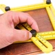 Багатокутова лінійка шаблометр, інструмент для шаблонів Multifunctional Folding Ruler - изображение 7