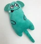 Мягкая игрушка для кошек Мышка дразнилка с кошачьей мятой внутри 12х6см UKC 5275 зеленый - изображение 1
