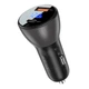 Автомобільний зарядний пристрій ACEFAST B6 metal 63W (USB-A+USB-C) with digital display - зображення 1
