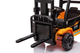 Wózek widłowy na akumulator Lean Toys JCB Żółty (5905884456231) - obraz 12