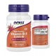NOW Foods високоефективний вітамін D3 125 мкг 5000 МО 240 капсул - изображение 1