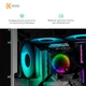 Водяне охолодження Ekwb EK-Nucleus AIO CR240 Lux D-RGB (3831109851678) - зображення 10