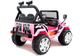 Електромобіль для дітей Lean Toys Jeep Raptor S618 EVA Рожевий (5902808153597) - зображення 4