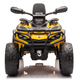 Quad elektryczny dla dzieci Lean Toys Can-Am Outlander 4x4 DK-CA005 Żółty (5905991060765) - obraz 10