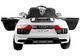 Samochód elektryczny dla dzieci Lean Toys Audi R8 Spyder Biały (5902808154761) - obraz 6
