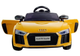Samochód elektryczny dla dzieci Lean Toys Audi R8 Spyder Żółty (5902808151937) - obraz 10
