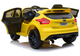 Samochód elektryczny dla dzieci Lean Toys Ford Focus Żółty (5907625580823) - obraz 2