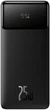 Батарея універсальна Baseus Bipow 20000mAh, PD/25W, QC3.0/USB-C, 2*USB-A/3A(max.), black (PPBD020301) - зображення 1