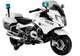 Motor na akumulator dla dzieci Lean Toys BMW R1200 Policja Biały (5902808154907) - obraz 1
