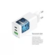 Зарядное устройство ColorWay GaN Mini 65W PD Port PPS USB (USB-2C1A) white (CW-CHS058PD-WT) (254542) - изображение 8