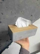 Настольный диспенсер для салфеток. Бетонная салфетница. Держатель салфеток. - изображение 2