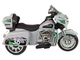 Motor na akumulator dla dzieci Lean Toys Goldwing NEL-R1800GS Trójkołowy Szary (5904665995198) - obraz 5