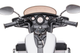 Мотоцикл на акумуляторі для дітей Lean Toys Goldwing NEL-R1800GS Триколісний Білий (5904665995174) - зображення 10