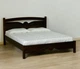 Кровать двуспальная деревянная Л-223 орех 160х220 Скиф - изображение 3