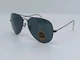 Солнцезащитные Очки RB Aviator 3026 Black + Линза Стекло Комплект - изображение 2