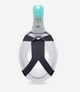 Повнолицьова Маска для Плавання Пірнання Снорклінгу Subea Easybreath S/M Білий Без Сумки - зображення 7
