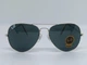 Сонцезахисні Окуляри RB Aviator 3026 Black Siver Лінза СКЛО Комплект - зображення 3
