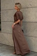 Сукня Jadone Fashion Розалія M шоколад - зображення 2