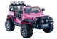 Samochód elektryczny dla dzieci Lean Toys Jeep HP012 Różowy (5902808159445) - obraz 15