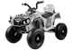 Квадроцикл електричний для дітей Lean Toys BDM0906 Білий (5907625581127) - зображення 2